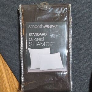 Standard Tailored Sham - Brown